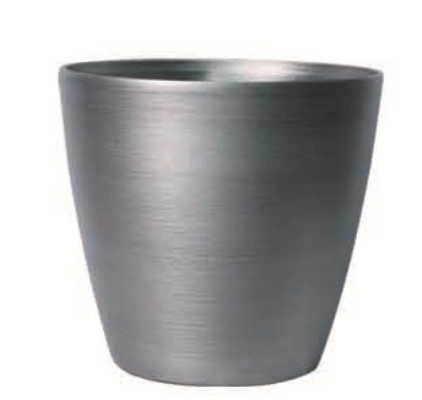 2001 - Brushed Steel - Lightweight Round Pot