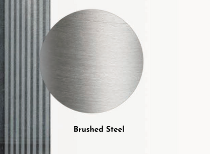 2001 - Brushed Steel - Lightweight Round Pot