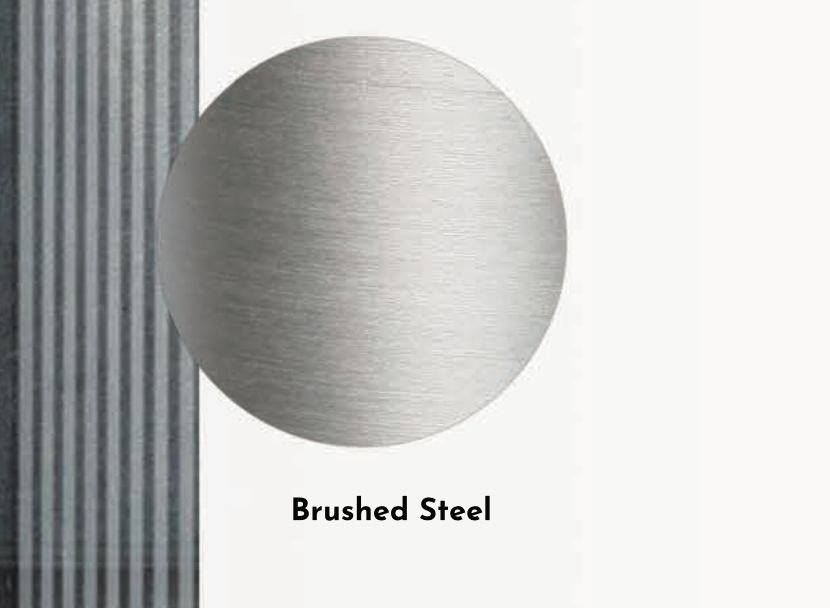 2003 - Brushed Steel - Tall Pot