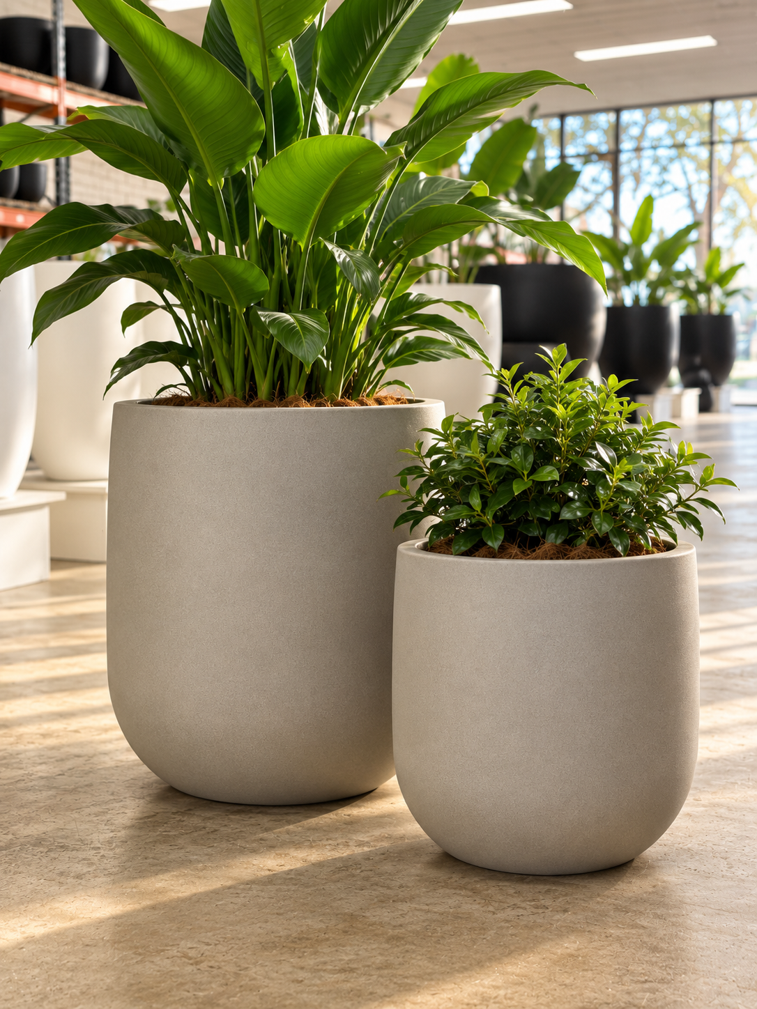HUDSON Planter - Indoor and Outdoor Lightweight Pot