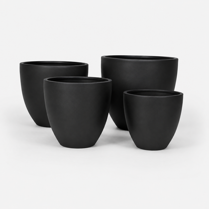 VERONA Round Planter Super Lightweight Fiberglass