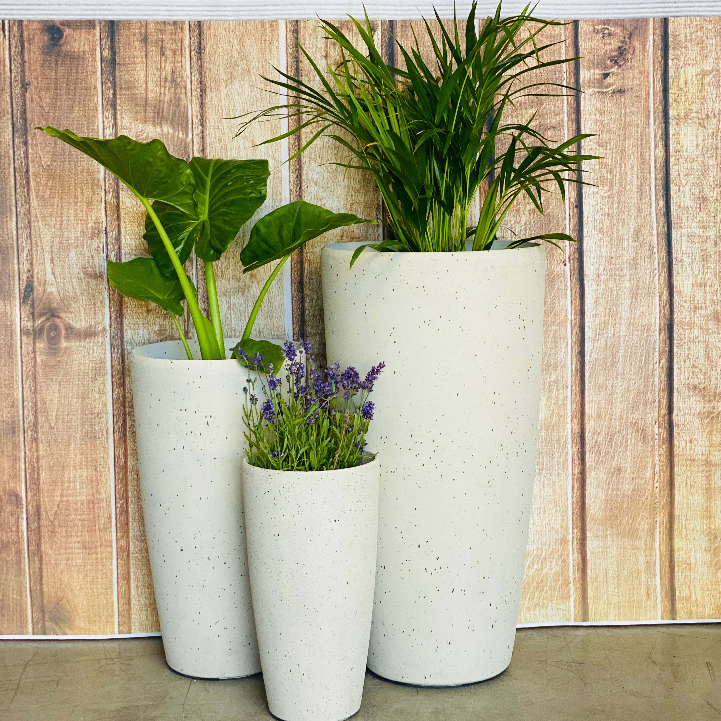 2003 Tolly Pot Clay Rust Large - tall tapered lightweight pot