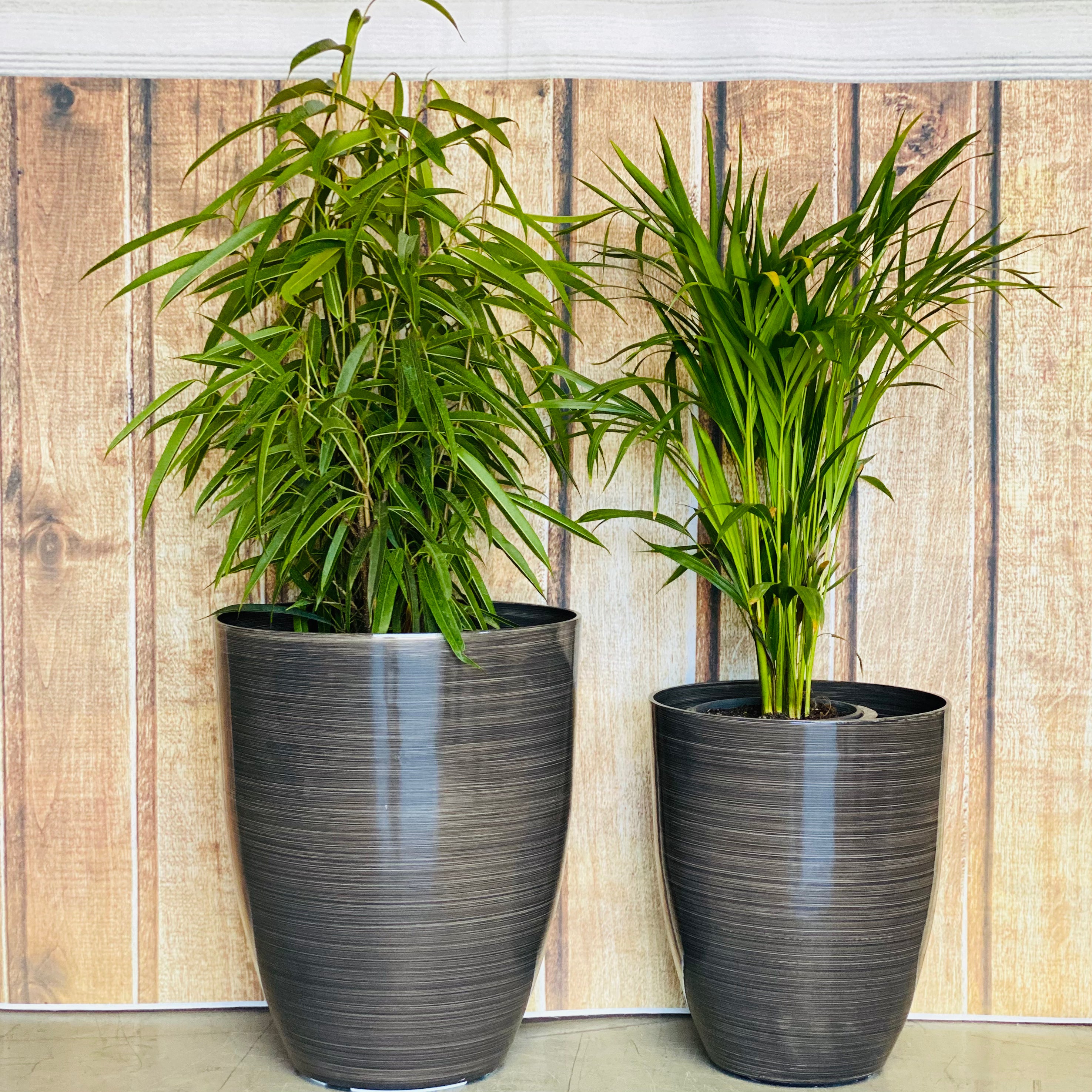 2074 Adam Glazed Pot Carbon Black Small - glazed lightweight pot